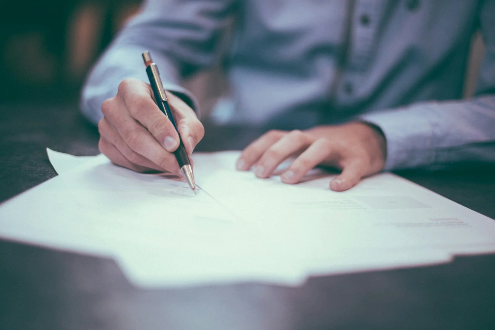 Documentazione professionale in lavorazione